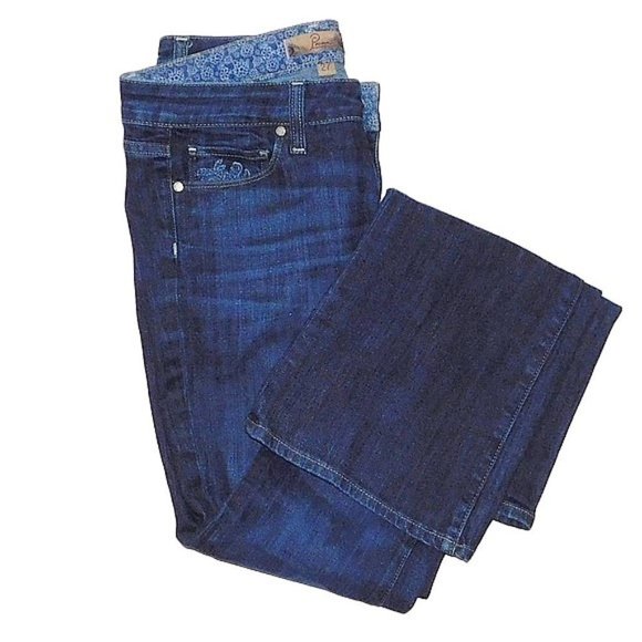 Paige "Hollywood Hill" Premium Boot-Cut Jean - Picture 6 of 9